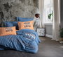 L'essentiel linge de maison Juego de funda de edredón Ranforce Canela (200 x 220 cm) de State - Cinnamon